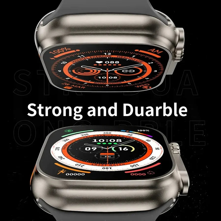 “Y80 Ultra Smart Watch with 8 Color Straps – 2.02” HD Display, Health Tracker, Waterproof Sports Smartwatch | Free Shipping”