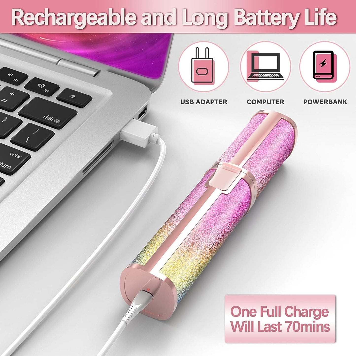 2 in 1 Electric Eyebrow Trimmer and Shaver, Flawless Hair Remover.