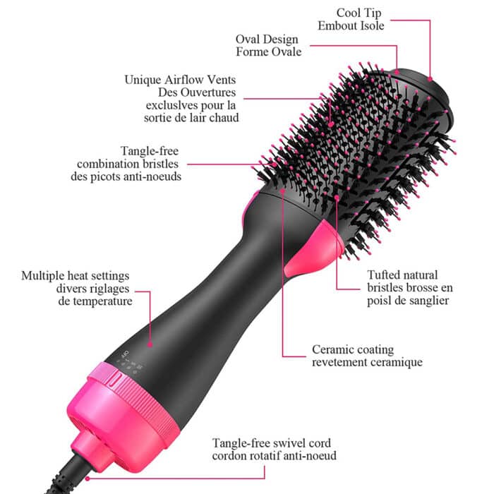 3 in 1 One Step Hair Dryer Brush