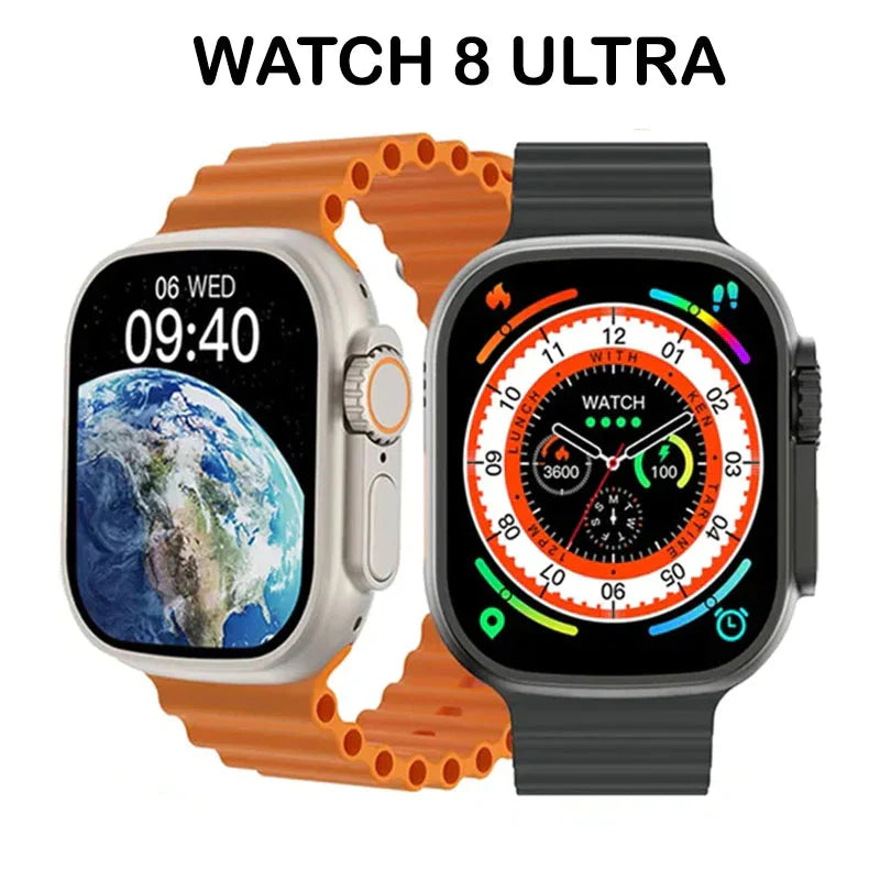 “Y80 Ultra Smart Watch with 8 Color Straps – 2.02” HD Display, Health Tracker, Waterproof Sports Smartwatch | Free Shipping”