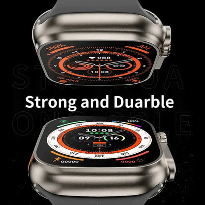 “Y80 Ultra Smart Watch with 8 Color Straps – 2.02” HD Display, Health Tracker, Waterproof Sports Smartwatch | Free Shipping”